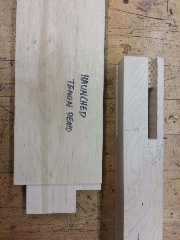 haunched mortise and tenon