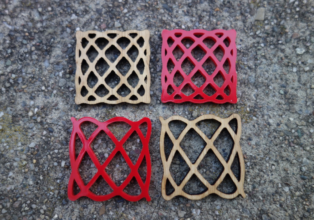 lasercut lissajous