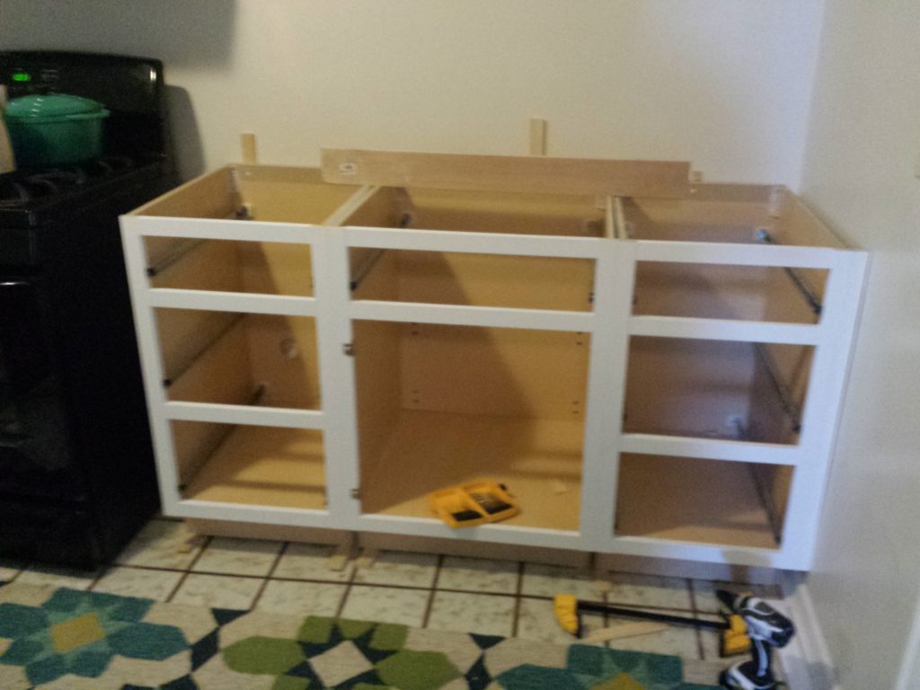 cabinets without fronts